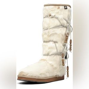 Aumu Suede Mid-calf Winter Boots